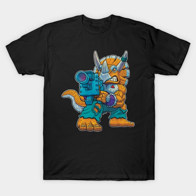 Triceraton Warrior T-Shirt by JENNEX